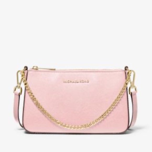 MICHAEL KORS 100% Leather Crossbody Bag, Camel/Gold + Other Colours! - Picture 5 of 6